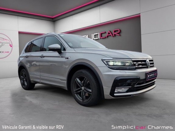 Volkswagen tiguan 2.0 tdi 150 bmt 4motion carat r-line garantie 12 mois entretien full vv occasion simplicicar charmes...