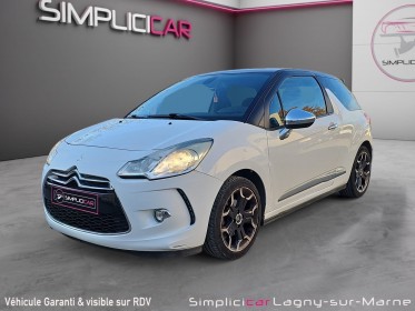 Citroen ds3 1.6 thp 155 sport chic occasion simplicicar lagny  simplicicar simplicibike france