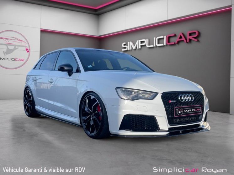 Audi rs3 sportback 2.5 tfsi 367 ch quattro s tronic 7 rapports kit maxton révisé  garanti 12 mois occasion simplicicar...