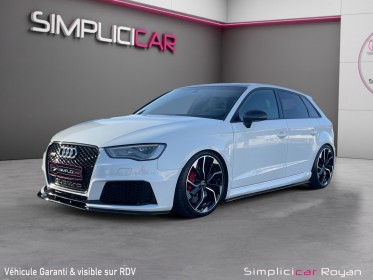 Audi rs3 sportback 2.5 tfsi 367 ch quattro s tronic 7 rapports kit maxton révisé  garanti 12 mois occasion simplicicar...