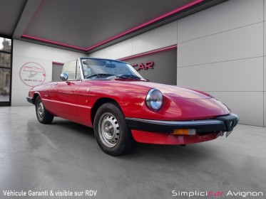 Alfa romeo spider 1.6 109ch occasion avignon (84) simplicicar simplicibike france