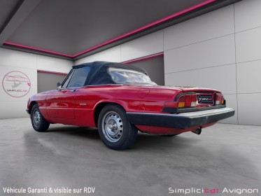 Alfa romeo spider 1.6 109ch occasion avignon (84) simplicicar simplicibike france