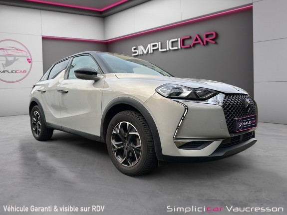 Ds ds3 crossback puretech 130 eat8 connected chic occasion simplicicar vaucresson simplicicar simplicibike france