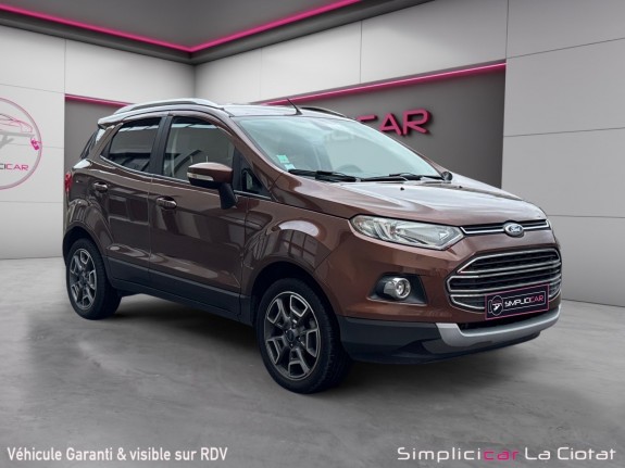 Ford ecosport 1.5 tdci 95 fap titanium occasion simplicicar la ciotat simplicicar simplicibike france