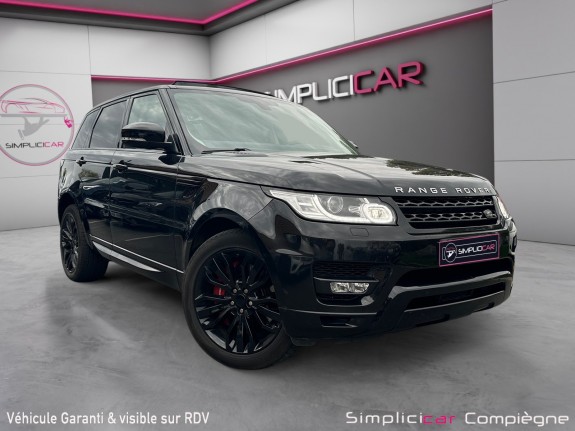 Land rover range rover sport hse sdv6 3.0l - toit ouvrant - cuir - camera - occasion simplicicar compiegne simplicicar...