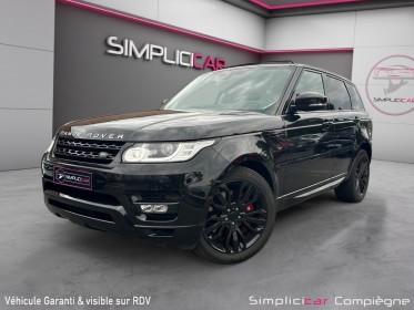 Land rover range rover sport hse sdv6 3.0l - toit ouvrant - cuir - camera - occasion simplicicar compiegne simplicicar...