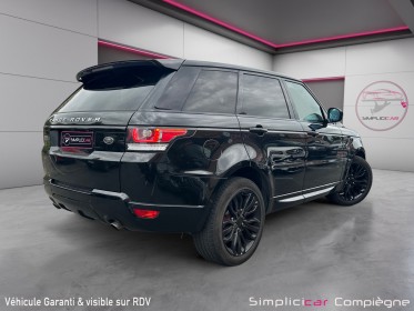 Land rover range rover sport hse sdv6 3.0l - toit ouvrant - cuir - camera - occasion simplicicar compiegne simplicicar...