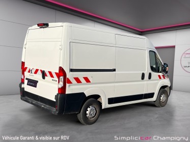 Peugeot boxer fourgon vitre 335 l2h2 bluehdi 120 ss pro - camera de recul - radio bluetooth main libre - climatisation...