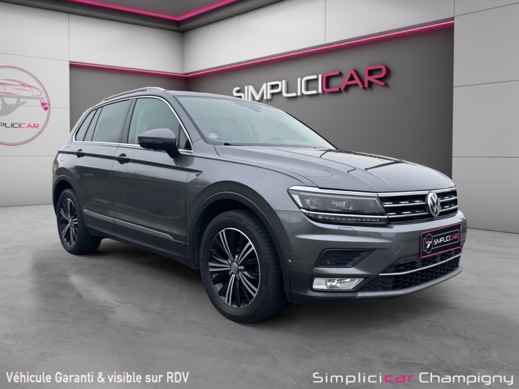 Volkswagen tiguan 1.4 150 bluemotion technology dsg6 carat edition - pack cuir - sièges Électriques - caméra 360 - toit......