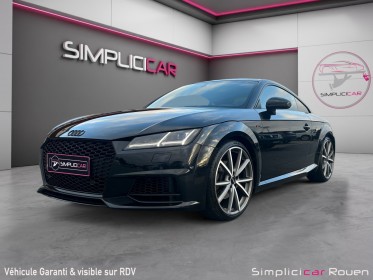 Audi tt coupe 1.8 tfsi 180 s tronic 7 s line occasion simplicicar rouen simplicicar simplicibike france