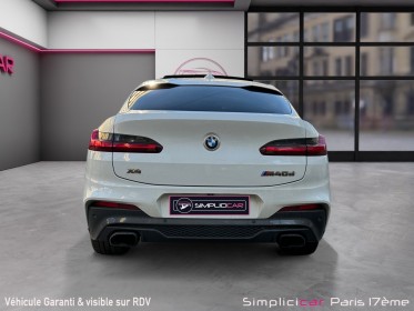 Bmw x4 g02 m40d 326ch bva8 volant chauffant/ toit ouvrant/ affichage tête haute/ harman kardon/ caméra 360/ garantie 12...