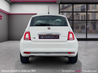 Fiat 500 1.0 70cv dolcevita bsg occasion toulouse (31) simplicicar simplicibike france