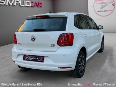 Volkswagen polo 1.2 tsi 90 bmt série spéciale allstar garantie 12 mois/apple carplay occasion paris 17ème (75)(porte...