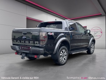 Ford ranger double cabine 2.0 ecoblue 213 bv10 wildtrak full options garantie 12mois occasion parc voitures beauvais...