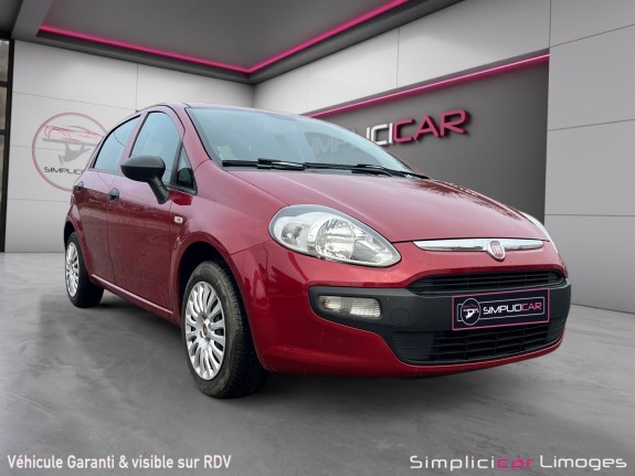 Fiat punto evo 1.2 8v 69 ss occasion simplicicar limoges  simplicicar simplicibike france