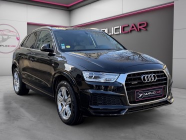 Audi q3 q3 2.0 tdi 184 ch s tronic 7 quattro s line garantie 12 mois occasion paris 17ème (75)(porte maillot) simplicicar...