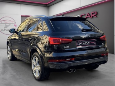 Audi q3 q3 2.0 tdi 184 ch s tronic 7 quattro s line garantie 12 mois occasion paris 17ème (75)(porte maillot) simplicicar...