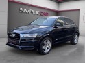 Audi q3 q3 2.0 tdi 184 ch s tronic 7 quattro s line garantie 12 mois occasion paris 17ème (75)(porte maillot) simplicicar...