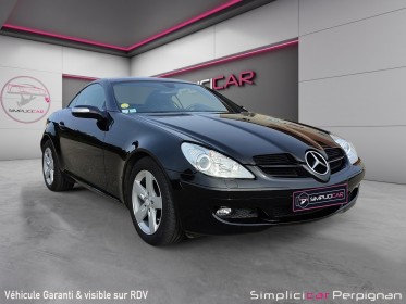 Mercedes slk 200 k - sièges chauffants  nuques ventilés - climatisation bi-zone - housse sur mesure - garantie 12 mois...