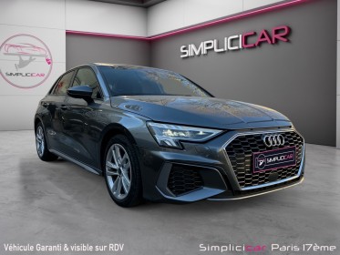 Audi a3 35 tfsi 150ch s-line occasion paris 17ème (75)(porte maillot) simplicicar simplicibike france