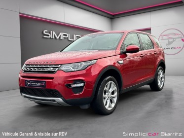 Land rover  discovery sport 2.0td4  luxury hse occasion simplicicar biarritz  simplicicar simplicibike france