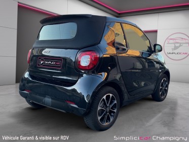 Smart fortwo cabrio 90 ch ss ba6 passion - cabriolet - boite automatique - carplay - caméra de recul - occasion...