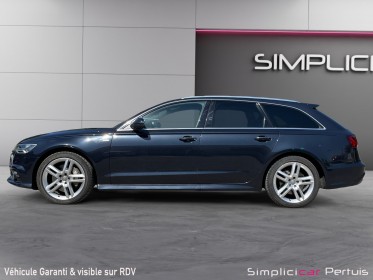 Audi a6 avant v6 3.0 bitdi 320 tiptronic 8 quattro s line ext // audio bose / sieges chauffants / cuir / entretien boite ok...