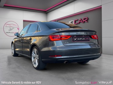 Audi a3 berline 1.6 tdi 110 s line s tronic 7, carplay, toit ouvrant, garantie 12 mois occasion simplicicar villejuif ...