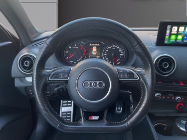 Audi a3 berline 1.6 tdi 110 s line s tronic 7, carplay, toit ouvrant, garantie 12 mois occasion simplicicar villejuif ...