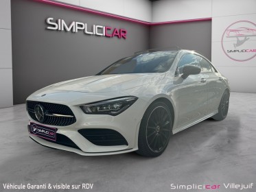 Mercedes cla coupe 220 190 cv 8g-dct amg line toit ouvrant, caméra 360, sièges cuir, entretien mercedes, garantie 12 mois...