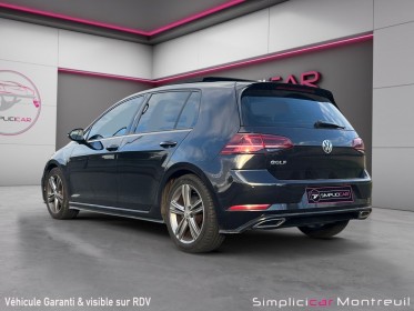 Volkswagen golf 2.0 tdi 150 dsg7 rline-toit ouvrant - boite auto - carplay - entretiens vw/garantie 12 mois occasion...