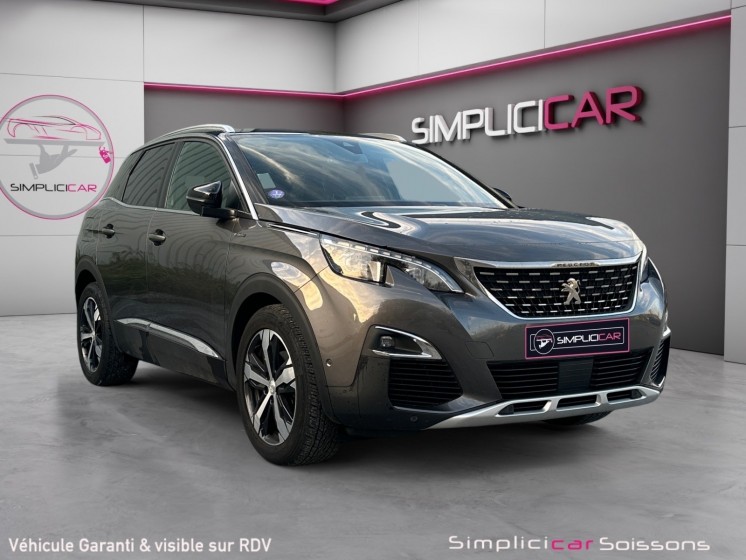 Peugeot 3008 1.2 puretech 130ch ss gt line - 1° main - cuirs massants/chauffants/elec - suivi peugeot - garantie 12 mois...