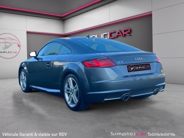 Audi tt coupe 2.0 tdi 184 s line - virtual cockpit / gris daytona - garantie 12 mois occasion simplicicar soissons...