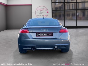 Audi tt coupe 2.0 tdi 184 s line - virtual cockpit / gris daytona - garantie 12 mois occasion simplicicar soissons...