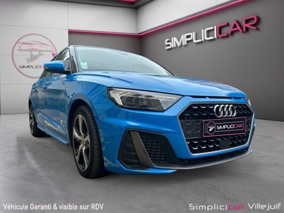 Audi a1 sportback 30 tfsi 116 ch bvm6 s line, lumières d'ambiance, apple carplay, radar de recul occasion simplicicar...