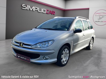 Peugeot 206 sw 2.0 hdi x line clim occasion avignon (84) simplicicar simplicibike france