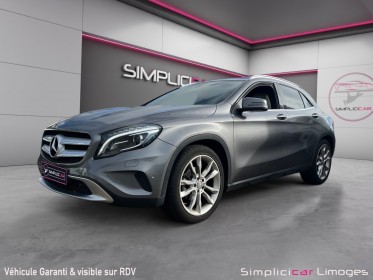 Mercedes classe gla 220 cdi sensation 7-g dct a occasion simplicicar limoges  simplicicar simplicibike france