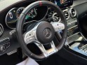 Mercedes classe c cabriolet 43 amg 9g-tct speedshift 4matic garantie 12 mois-burmester-camera 360-angle mort-sieges......