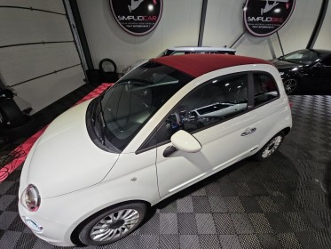 Fiat 500 c 70 cv bvm6 cabriolet hybrid launch edition  bi-ton 1 ére main garantie 12 mois occasion simplicicar vichy...