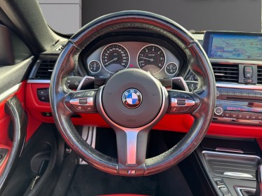 Bmw serie 4 cabriolet f33 m sport 435d xdrive 313 ch - historique complet - siege chauffant - nuque chauffant - affichage......