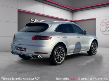 Porsche macan diesel 3.0 v6 258 ch s pdk gris rhodium full entretien porsche occasion simplicicar coeur d'yvelines - auto...