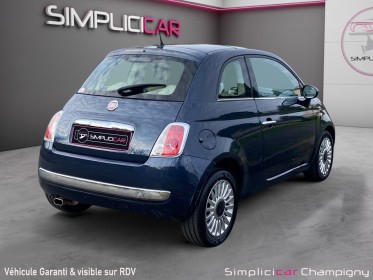 Fiat 500 1.2 8v 69 ch lounge toit ouvrant /cuir/idÉal jeune permis occasion champigny-sur-marne (94) simplicicar...