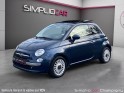 Fiat 500 1.2 8v 69 ch lounge toit ouvrant /cuir/idÉal jeune permis occasion champigny-sur-marne (94) simplicicar...