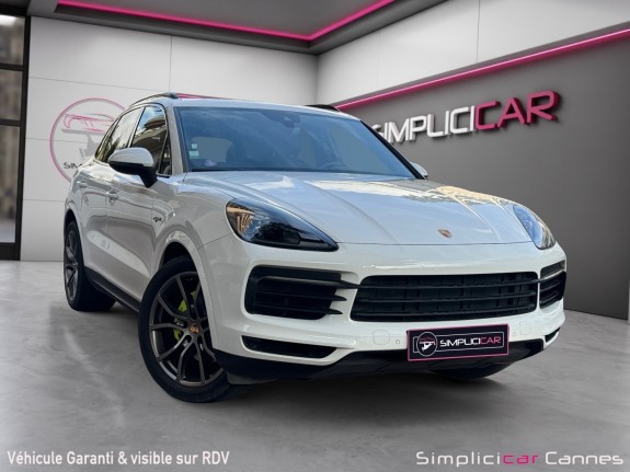 Porsche cayenne e-hybrid 3.0 v6 462 ch tiptronic bva s occasion cannes (06) simplicicar simplicibike france