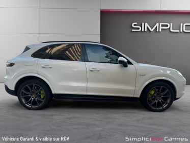 Porsche cayenne e-hybrid 3.0 v6 462 ch tiptronic bva s occasion cannes (06) simplicicar simplicibike france