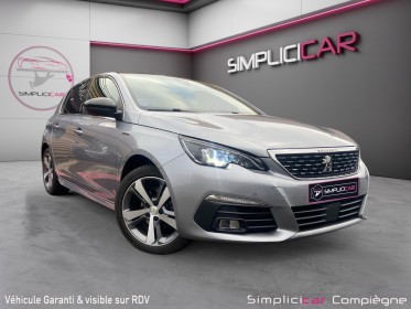 Peugeot 308 130ch ss bvm6 gt line - carplay - camera 360 - line assist - toit pano occasion simplicicar compiegne simplicicar...