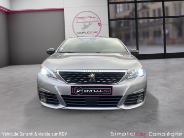 Peugeot 308 130ch ss bvm6 gt line - carplay - camera 360 - line assist - toit pano occasion simplicicar compiegne simplicicar...