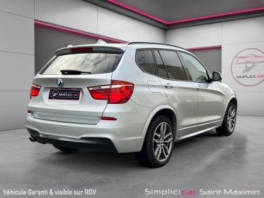 Bmw x3 f25 lci xdrive20d 190ch m sport a / full entretien bmw occasion simplicicar st-maximin simplicicar simplicibike france