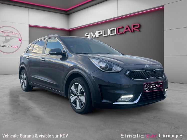 Kia niro 1.6 gdi hybride 141 ch dct6 active garantie constructeur occasion simplicicar limoges  simplicicar simplicibike france