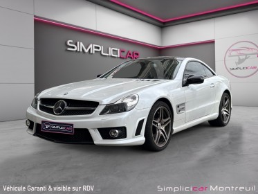 Mercedes classe sl roadster 63 amg a occasion montreuil (porte de vincennes)(75) simplicicar simplicibike france